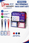 MRB-530 İPLİ ÖĞRENCİ YAKA KARTI SETİ PK:50 Lİ *30