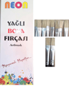 NEON 0124 YAĞLI BOYA FIRÇASI NO:11 PK:12 Lİ