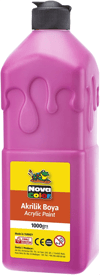 NOVA COLOR AKRİLİK  BOYA 1 KG PEMBE