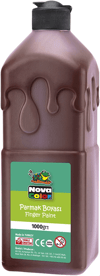NOVA COLOR PARMAK BOYASI 1 KG KAHVE