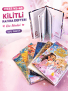 ONAS NS-48 KIZ MODEL KİLİTLİ HATIRA DEFTERİ PK:12 Lİ