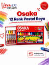 OSAKA PASTEL BOYA 12 RENK