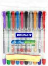 PENSAN 2227 10 RENK SİMLİ GEL SET