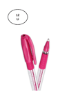 PENSAN 2280 GLİTTER PEMBE SİMLİ JEL KALEM 2280