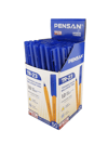 PENSAN TR-23 ÜÇGEN TÜKENMEZ KALEM MAVİ 50 Lİ