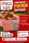 PİNTEREST PİKNİK ÖRTÜSÜ 170X170 
