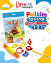 POLİKİM 10 PARÇA OYUN HAMURU KALIBI 