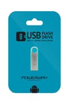 POWERWAY 8 GB METAL FLASH BELLEK