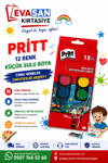 PRİTT 12 RENK KÜÇÜK SULU BOYA PK:12 Lİ