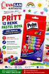 PRİTT 12 RENK PASTEL BOYA PK:12 Lİ
