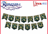 RAMADAN KAREEM ZİKZAK BANNER