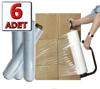STREÇ FİLM 17 MİCRON 50cmX200 mT *6
