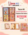 TAROS 8298 A6 SİPRALLİ SEPARATÖRLÜ NOT DEFTERİ PK:24 LÜ