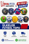 ÜLKELER FUTBOL TOPU 320 GRAM*80
