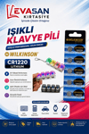 WILKINSON CR 1220 LITHUIM PİL KARTELA 5Lİ *20