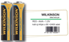 WILKINSON R03 AA İNCE PİL 60 LI *40