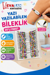 YAZI YAZILABİLEN BİLEKLİK 20 Lİ