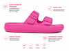 Summer Comfort Çift Tokalı Kadın Terlik