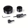 11İN1 BUAT AÇMA PANÇ SETİ METAL AHŞAP PVC ALÇIPAN PLS. 19-22-29-32-38-44-51-64MM