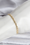 14K Gold Renk Kaplama Zincir Model Kadın CM Bileklik