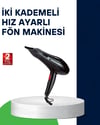 2200W Saç Kurutma Makinesi Soğuk ve Sıcak Üfleme Fonksiyonlu