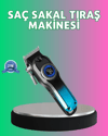 4 Limit Tarağı ve Ayarlanabilir Kesim Uzunluğu Saç Makinesi