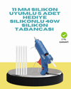 5 Silikon Hediyeli 40W Silikon Tabancası Ev ve Hobi Kullanımı