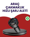 55W PD ve Quick Charge 3.0 Destekli Polygold Araç Şarj Adaptörü