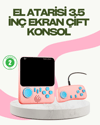 666 Oyunlu Retro Game Console – TV ve Çift Gamepad Desteği