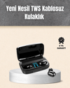 A10s TWS Ergonomik Bluetooth Kulaklık Uzun Pil Ömürlü
