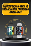 Akıllı Saat Yeni Nesil Android ve İOS Uyumlu Titreşim Modlu Alarm Kronometre