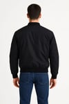 Arka Bomber Ceket - Siyah