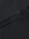 Baskılı Oversize Bisiklet Yaka T-shirt - Siyah