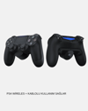 Bluetooth Oyun Kolu – Titreşimli, PS4, Steam, PC, Mobil ve Tablet Uyumlu