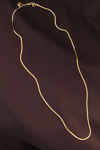 Çelik Gold Renk 60 cm İnce İtalyan Zincir Kolye