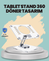 Çift Eksenli Ayarlanabilir Tablet Destek Standı