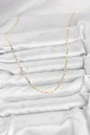 CM 14K Gold Renk Ezme Zincir Model 60 cm Kadın Kolye
