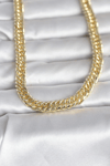 CM 14K Gold Renk Kalın Zincir Model 60 cm Kadın Kolye