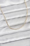 CM 14K Gold Renk Zincirli 60 cm Kadın Kolye