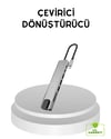 Dönüştürücü Hub – Kompakt, Dayanıklı ve Yüksek Hızlı Bağlantı