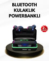 E10 Kablosuz Bluetooth Kulaklık – 3D Ses, Powerbank Şarj Kutusu