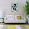 Elele Yürüyen Sevgililer Yağlıboya Kanvas Tablo 50 x 70