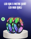 Enerji Tasarruflu RGB Şerit LED 5 Metre