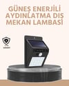 Enerji Tasarruflu ve Otomatik Sensörlü LED Güneş Işığı – Dış Mekan Uyumlu