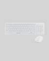Ergonomik Kablosuz Klavye Mouse Takımı - Tam Boy, Sessiz ve Güvenilir