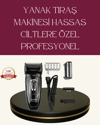 Erkekler İçin Folyo Başlıklı Tıraş Makinesi