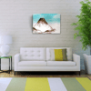 Etekleri Karlı Yanardağ Yağlıboya Kanvas Tablo 50 x 70