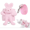 Evcil Hayvan Peluş Ayıcıklı Göğüs Gezdirme Tasması Set