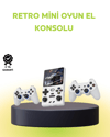 Geniş Ekranlı Taşınabilir Retro Oyun Konsolu