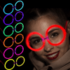 Glow Stick Yuvarlak Parti Gözlüğü 6 Adet